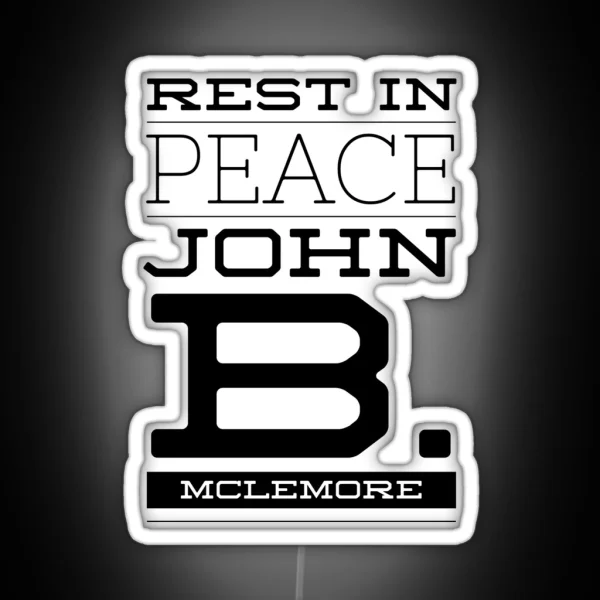 Rip John RGB Neon Sign