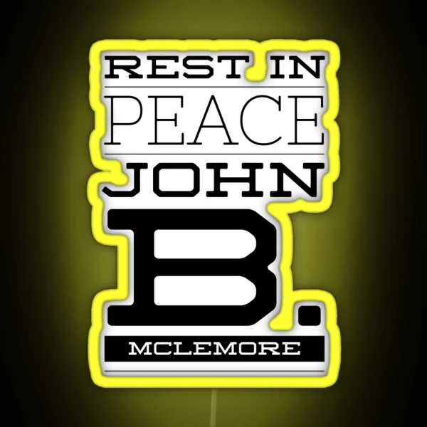 Rip John RGB Neon Sign