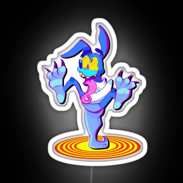 Ripper Roo RGB Neon Sign