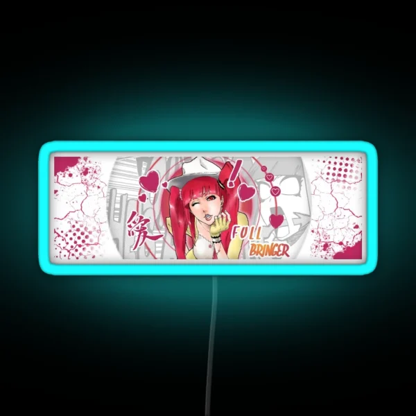 Riruka Bleach Stick And Magnet RGB Neon Sign