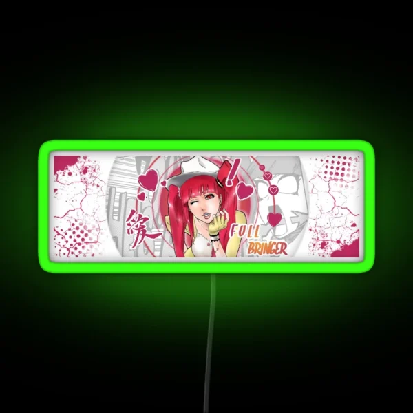 Riruka Bleach Stick And Magnet RGB Neon Sign