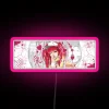 Riruka Bleach Stick And Magnet RGB Neon Sign