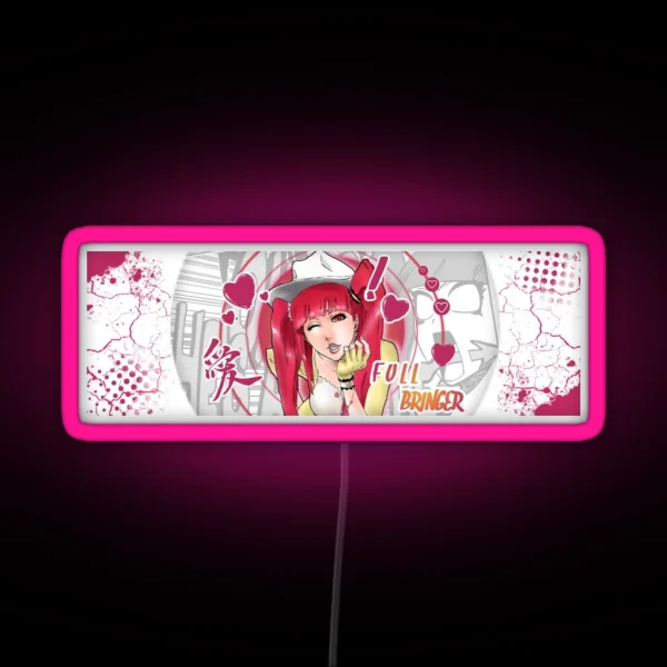 Riruka Bleach Stick And Magnet RGB Neon Sign