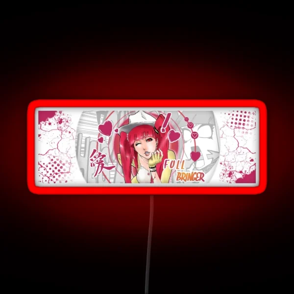 Riruka Bleach Stick And Magnet RGB Neon Sign