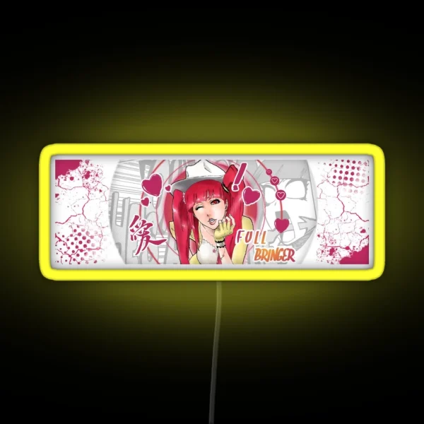 Riruka Bleach Stick And Magnet RGB Neon Sign