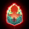 Rival Saiyan Vegeta RGB Neon Sign - Image 2