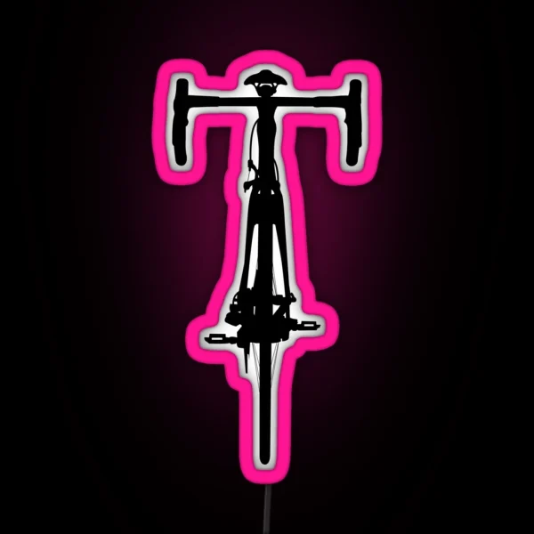 Road Bike Bicycle RGB Neon Sign