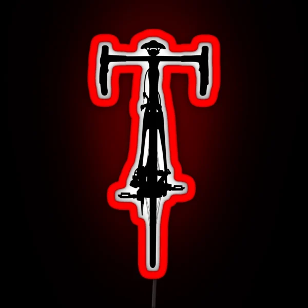 Road Bike Bicycle RGB Neon Sign