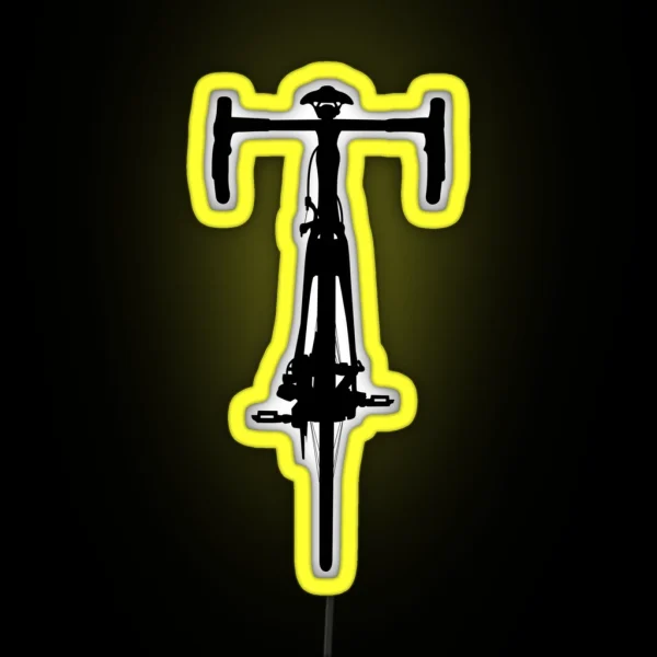 Road Bike Bicycle RGB Neon Sign