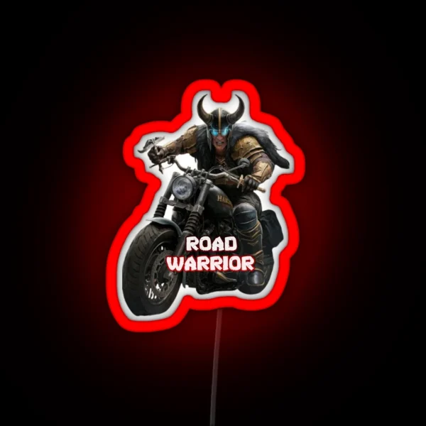 Road Warrior RGB Neon Sign