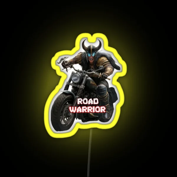 Road Warrior RGB Neon Sign