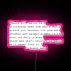 Roald Dahl Those Who Don T Believe In Magic Will Never Find It Quote RGB Neon Sign - Image 6