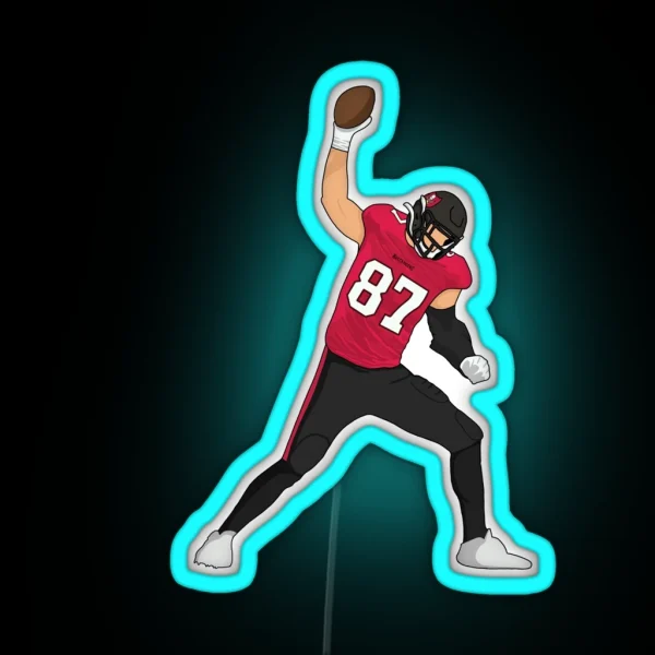Rob Gronkowski Tampa Bay Led RGB Neon Sign