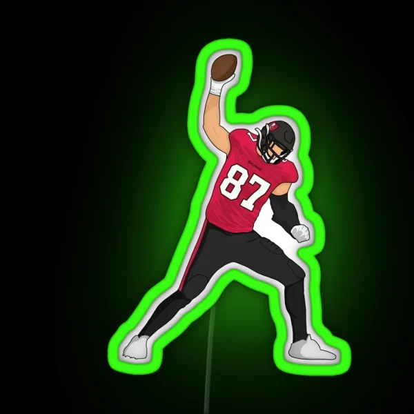 Rob Gronkowski Tampa Bay Led RGB Neon Sign