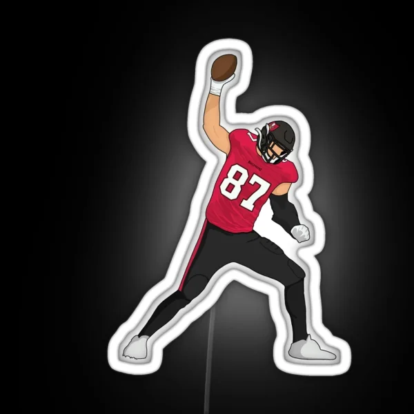 Rob Gronkowski Tampa Bay Led RGB Neon Sign