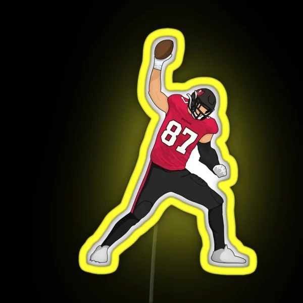 Rob Gronkowski Tampa Bay Led RGB Neon Sign