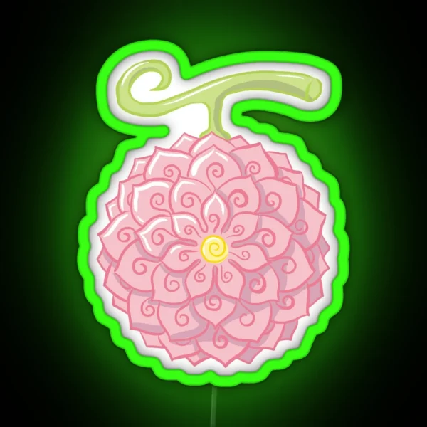 Robin Devil Fruit Hana Hana No Mi RGB Neon Sign