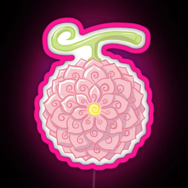 Robin Devil Fruit Hana Hana No Mi RGB Neon Sign