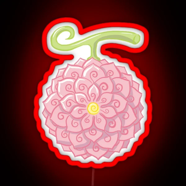 Robin Devil Fruit Hana Hana No Mi RGB Neon Sign