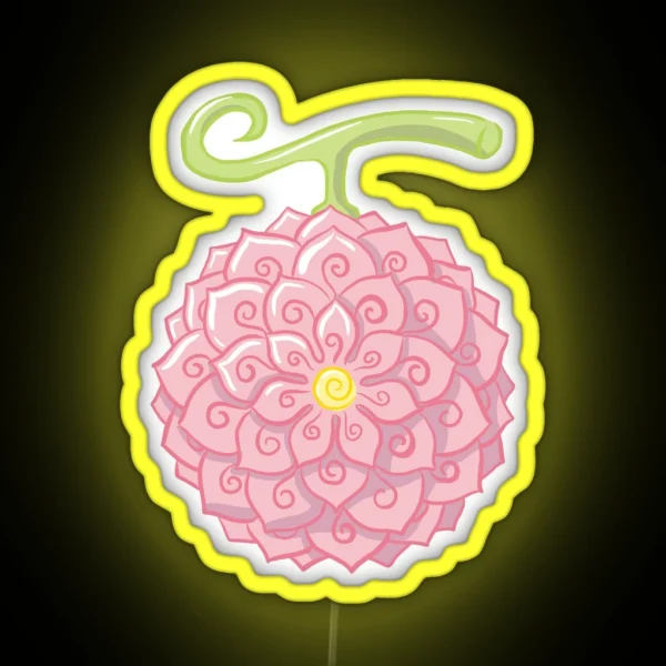 Robin Devil Fruit Hana Hana No Mi RGB Neon Sign
