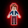 Roblox Bacon Hair RGB Neon Sign - Image 2
