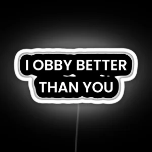 Roblox OBBY RGB Neon Sign