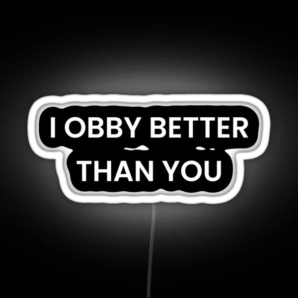 Roblox OBBY RGB Neon Sign