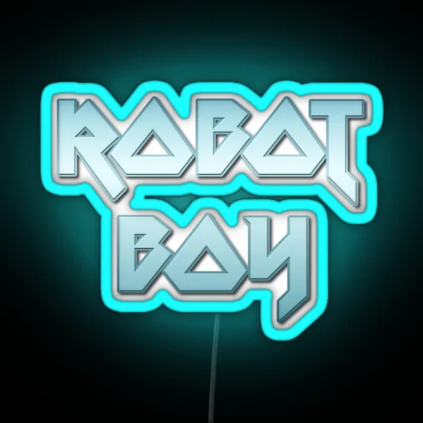 ROBOT BOY RGB Neon Sign