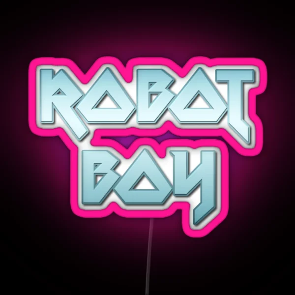 ROBOT BOY RGB Neon Sign