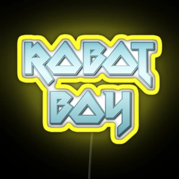 ROBOT BOY RGB Neon Sign