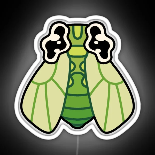 Robust Cicada RGB Neon Sign