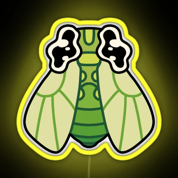 Robust Cicada RGB Neon Sign