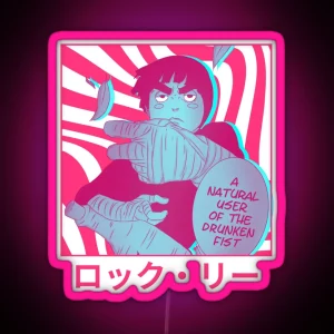 Rock Lee RGB Neon Sign