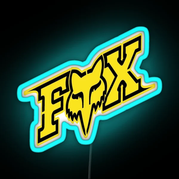 Rockstar Fox RGB Neon Sign