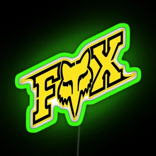 Rockstar Fox RGB Neon Sign