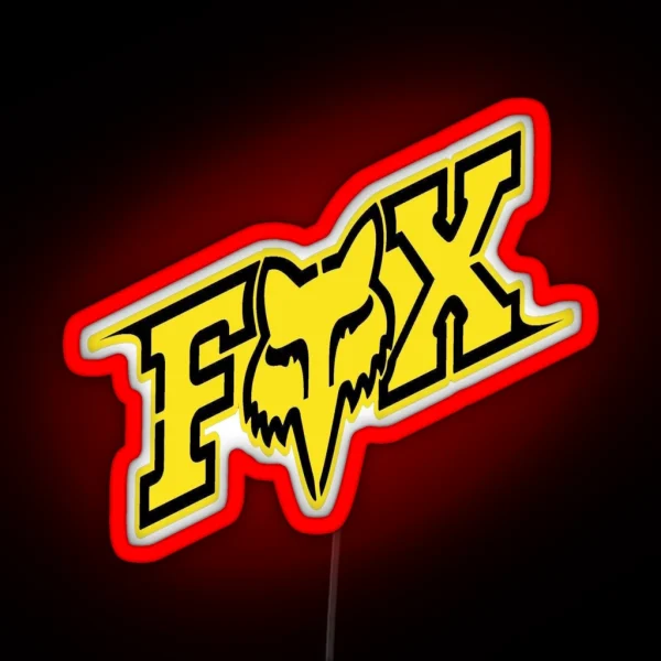 Rockstar Fox RGB Neon Sign