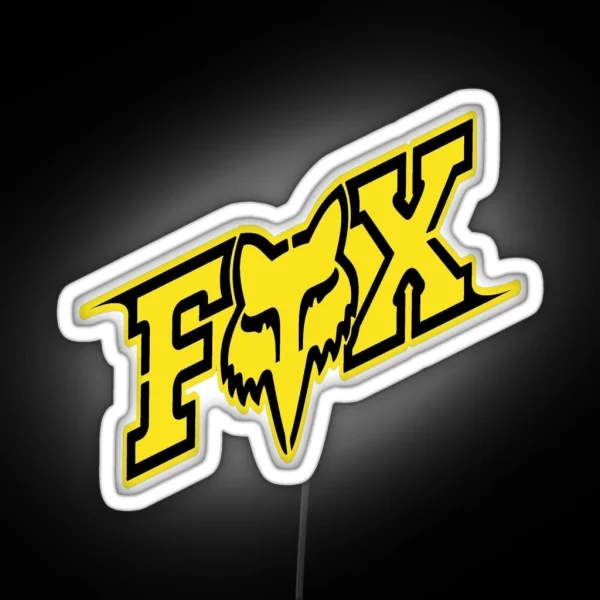 Rockstar Fox RGB Neon Sign