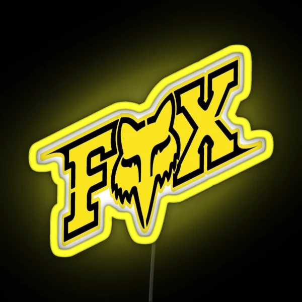Rockstar Fox RGB Neon Sign