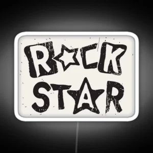 Rockstar RGB Neon Sign