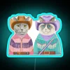 Rodeo Cats RGB Neon Sign - Image 3