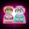 Rodeo Cats RGB Neon Sign - Image 6