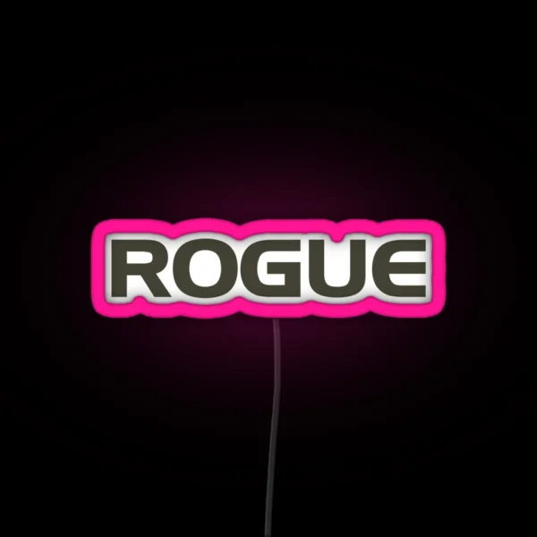 Rogue Basic Green RGB Neon Sign