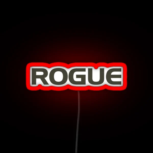 Rogue Basic Green RGB Neon Sign