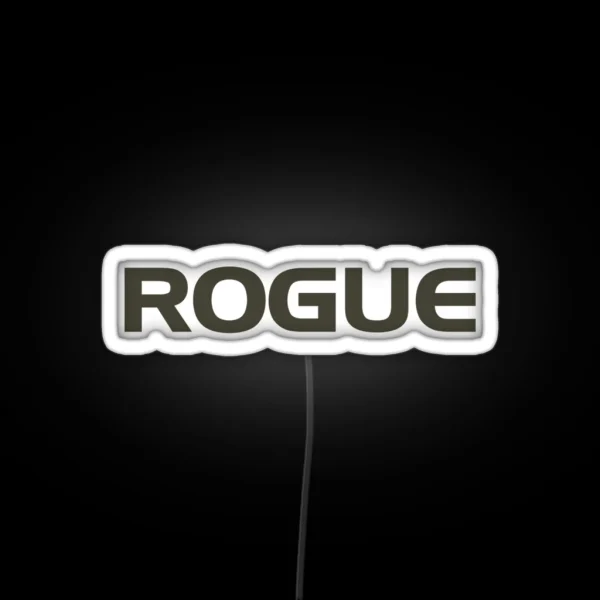 Rogue Basic Green RGB Neon Sign
