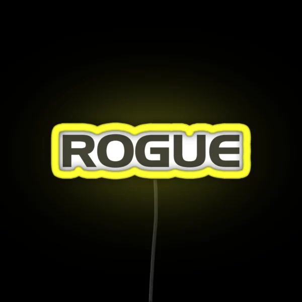 Rogue Basic Green RGB Neon Sign
