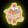 Rogue-Class-Neon-Sign-RGB-Lighting-Yellow