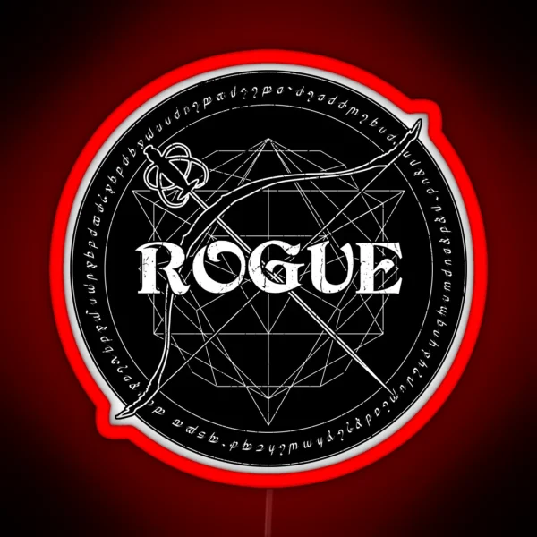 Rogue RGB Neon Sign