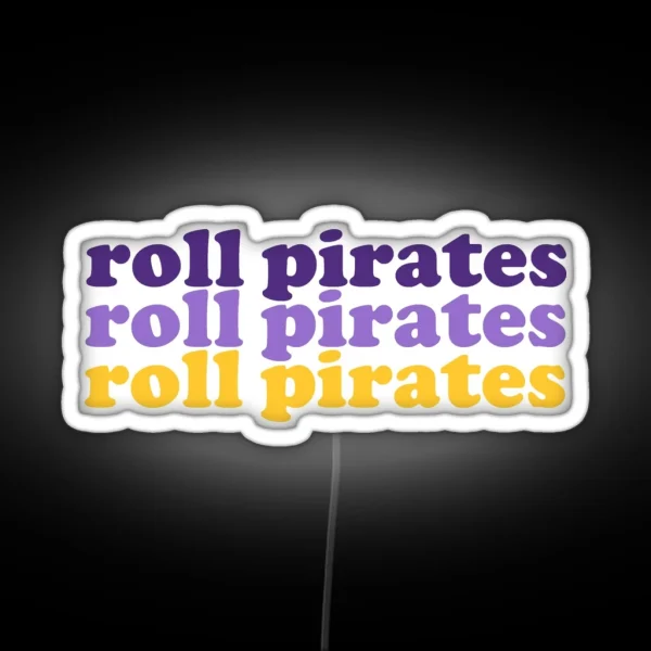 Roll Pirates RGB Neon Sign