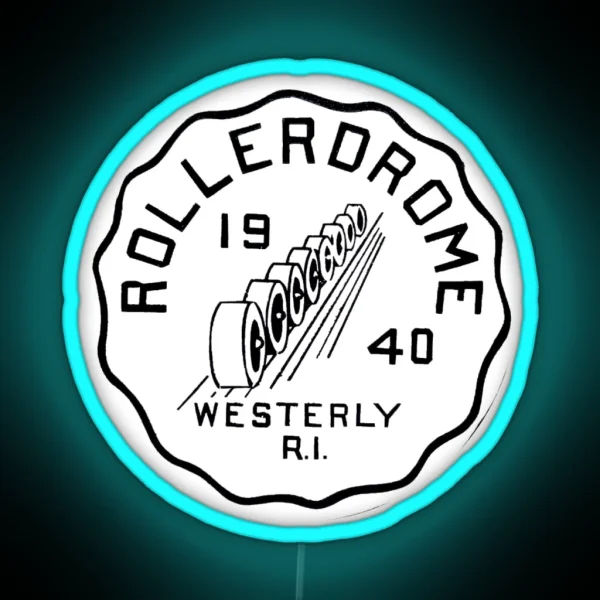 Rollerdome Westerly Rhode Island RGB Neon Sign