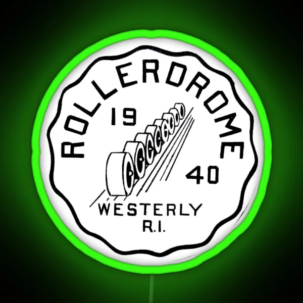 Rollerdome Westerly Rhode Island RGB Neon Sign